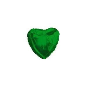  18 CTI Brand Green Heart P5   Mylar Balloon Foil Health 