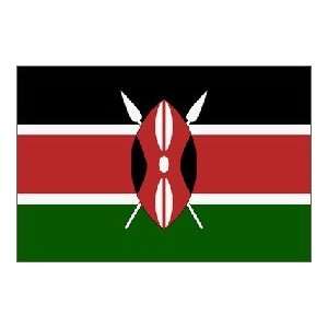  Kenya Nylon flag 6 x 10 Patio, Lawn & Garden