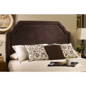  Carlyle Fabric Headboard Size Queen, Fabric Chocolate 