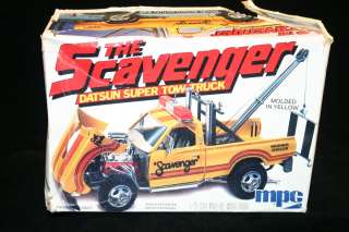 MPC The Scavenger Datsun Super Tow Truck 1/25 Scale Model Kit 