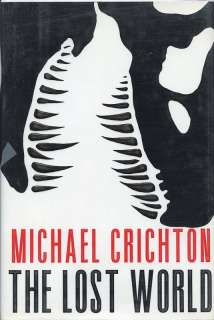 Michael Crichton Signed The Lost World 1st. Ed NF/F  