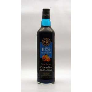 1883 Routin Blue Curacao Syrup  Grocery & Gourmet Food
