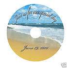 Personalized custom printed CD wedding favor