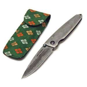  MC 3 Tsuchi, Damascus Blade & Handle, Plain Sports 