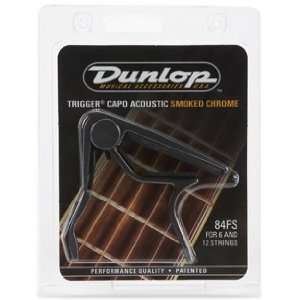    Jim Dunlop 84FS Dun Trig Capo Flt Smoke Musical Instruments