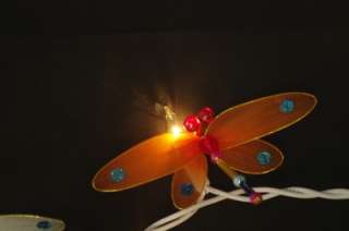 DRAGONFLY STRING LIGHTS ~ LED COLOURFUL FUN  