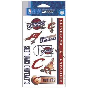  Cleveland Cavaliers Tattoo Sheet *SALE*