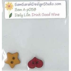 Daily Life Drink Good Wine Embellishment Pack  Kitchen 