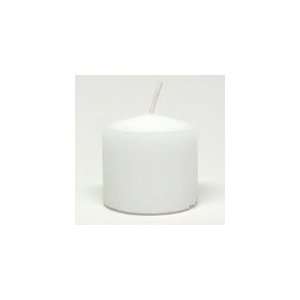  Unscented White Votives 10 hour Candles