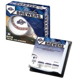  Milwaukee Brewers 2012 Daily Box Calendar