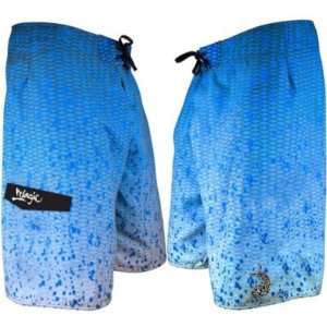  Pelagic Dorado Boardshorts   Blue   Size 38 Sports 