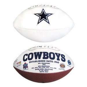  Creative Sports FB COWBOYS Signature Dallas Cowboys 