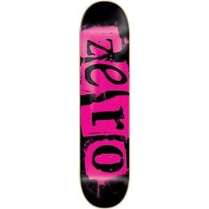    Zero Punk Pink Cult Skateboard Deck   8.0