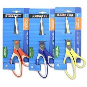  Soft Grip Scissors, 5 Assorted Case Pack 48