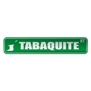   TABAQUITE ST  STREET SIGN CITY TRINIDAD AND TOBAGO