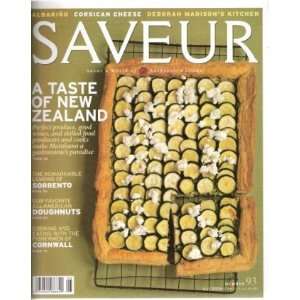  Saveur Magazine May 2006 A Taste of New Zealand 