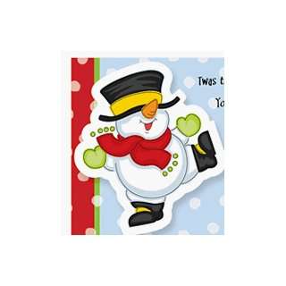Christmas Invitations   Dancing Snowman Invitation  