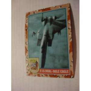  Desert Storm F 15 Dual role Eagle 2nd Series, Card #117 