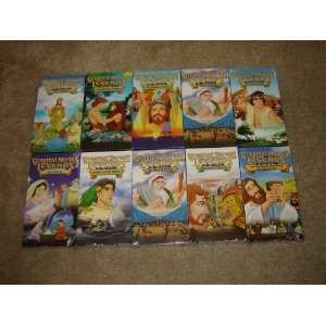  Greatest Heros and Legends of the Bible   10 VHS Set 