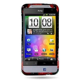 New Heart Wing Faceplate Hard Cover Case For HTC Salsa  