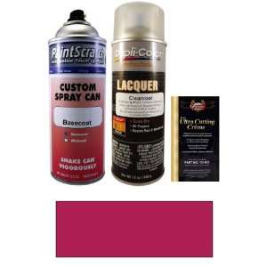 12.5 Oz. Classic Red Metallic Spray Can Paint Kit for 1988 Peugeot All 