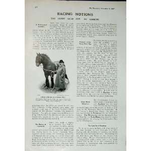  1907 Horse Racing Liverpool Sport Knowsley Salomans