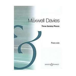   Maxwell Davies   Three Sanday Places Softcover