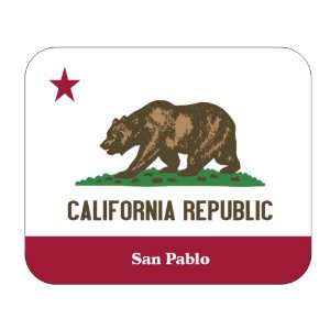  US State Flag   San Pablo, California (CA) Mouse Pad 