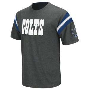   Colts Sueded Charcoal Shake The Foundation T Shirt