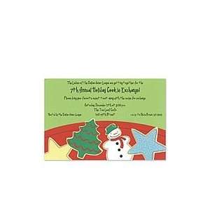  Sweet Cookies Invitation Holiday Invitations Office 