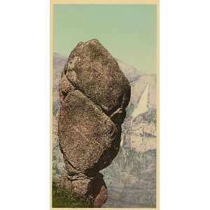  Agassiz Rock,formation,Union Point,Yosemite Falls,c1898 