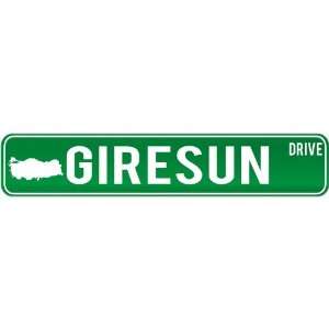  New  Giresun Drive   Sign / Signs  Turkey Street Sign 