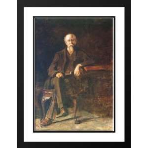  Eakins, Thomas 28x38 Framed and Double Matted Portrait of 