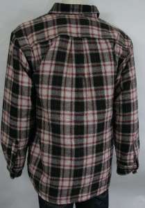 Levis Flannel Fleece Lined Shirt /Jacket Brown (M)  