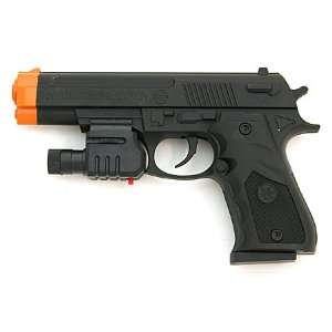  Spring Colt 1911 Pistol FPS 200, Red Dot Laser Airsoft Gun 