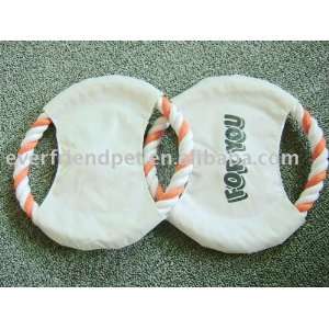  high quality outdoor hot saling cotton rope frisbee dog 