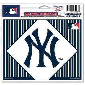  New York Yankees Decal Pinstripe Logo