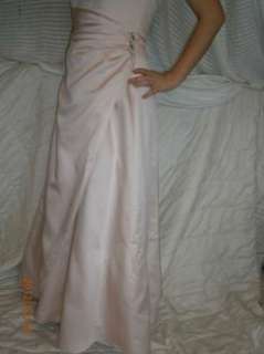 DAVIDS BRIDAL Pink Satin Bridesmaid or Prom Dress~~worth $129 