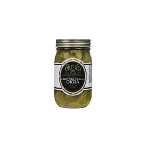 Safie Old Fashioned Pickled Okra (Economy Case Pack) 16 Oz Jar (Pack 