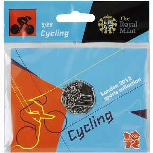  The Royal Mint London 2012 Sports Collection Cycling 50p 