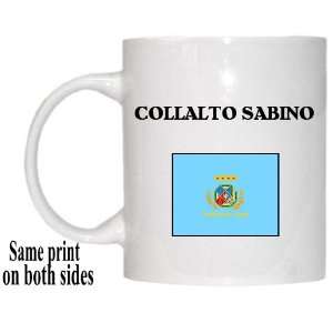    Italy Region, Lazio   COLLALTO SABINO Mug 
