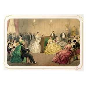 Concert at the Chausee DAntin, from the Soirees Parisiennes Series 