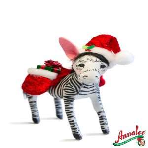  7 Cozy Christmas Zebra by Annalee