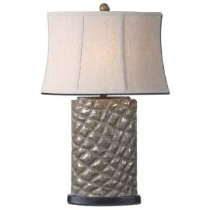 Uttermost 30 Armando Lamps Heavily Distressed Rust Gray 