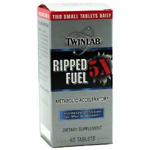  TwinLab, Ripped Fuel, Metabolic Accelerator, Tablets, 40 