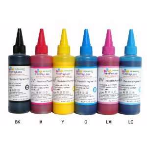   RX680   600 ml (20 oz.) in the colors of Black, Cyan, Magenta, Yellow