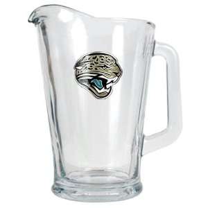  Jacksonville Jaguars NFL 60Oz Glass Beverage Pitcher 
