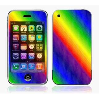  ~iPhone 3G Skin Decal Sticker   Rainbow~ 