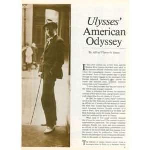  1982 James Joyce Sylvia Beach Ulysses 