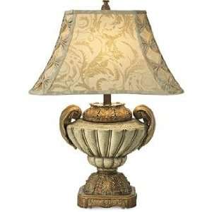  Kathy Ireland English Alabaster Vase Table Lamp